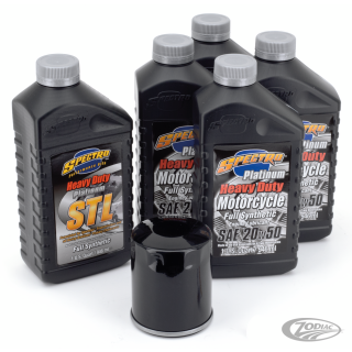Evo XL Platinum oil service kit Black