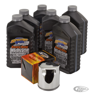 Twin Cam VSyn total oil service kit Chro