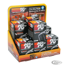 K&N Chrome Wrench-off Oil filter short