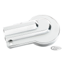 GZP Chrome billet oil filter adaptor BT9