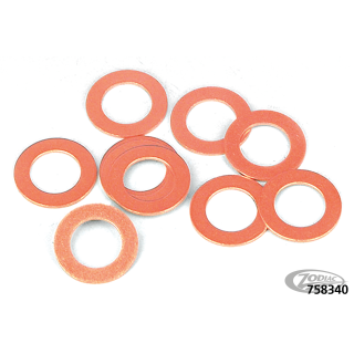 10pck oil filter bolt washer BT40-64
