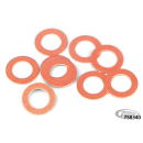 10pck oil filter bolt washer BT40-64