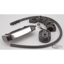 Jagg chr H-D Wideline Oil cooler kit