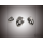 10pck Chrome Acorn nuts 5/16-24