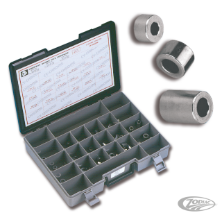 Ass.tray Spacers 18 sizes show chrome
