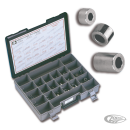 Ass.tray Spacers 18 sizes show chrome
