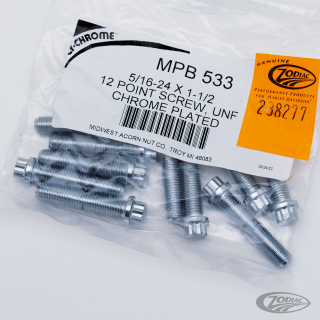 10pck 12-point screw 5/16-24x1 1/2", UNF