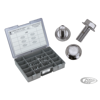 Assortment tray indent hex serrated