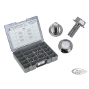 Assortment tray indent hex serrated
