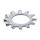 ZINC EXT. LOCKWASHER, 3/8 INCH - 25PACK