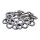 ZINC LOCK WASHERS M4 - 25PACK