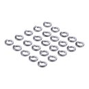CHROME LOCKWASHER, 1/4 INCH - 25PACK