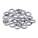 CHROME LOCKWASHER, 1/4 INCH - 25PACK