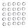 CHROME LOCKWASHER, 1/2 INCH-25PACK