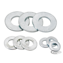GZP 50pck washer 1/2" zinc