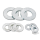 GZP 50pck washer 1/2" zinc