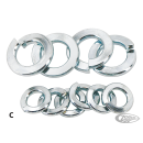 50pck lock washer 3/16" zinc