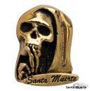 Licenseplate bolt Bronze Santa Muerte