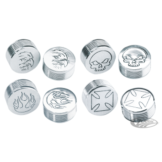 Buttonhead Bolt cap 1/4" Eagle design