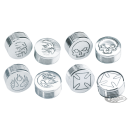 Allen Bolt cap 1/4" Maltese cross design