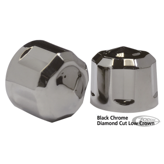 Diamnd Cut Bolt capset Blk Chr TC99-17