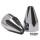 Fluted spike bolt caps chr/blk TC99-17