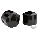Diamond Cut Crown Bolt Cap Kit M8 chrome