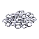CHROME LOCK WASHERS M6 -25PACK