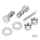 Chrome hex head bolts rear brake arm sup