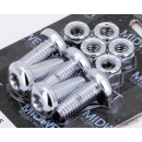 Chrome disc screw kit TBHS