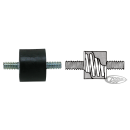 10pck GZP HvyDty rubber mounts 1/4-20x.5