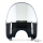 Beaded heavy duty Windshield kit BLACK L