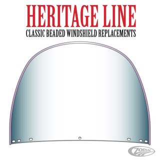 Replacement TOP Windshield CLEAR beaded