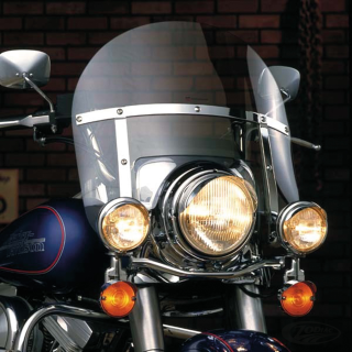 Chopped Heavy duty Windshield kit FLHS