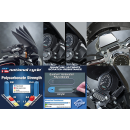 Gladiator kit XR08-UP chrome, light tint
