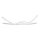 WINDSCR TRIM FLTR98-13 HOLESHOT Chrome