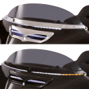Windshield trim Black FLH*14-UP
