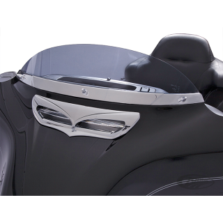 Ciro Horizon BW LED windshield trim Blk