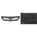 Batwing Blk + Chr intake trim FLH14-UP