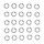 SS EXT.COUNTERSUNK LOCKWASHER,#10-25PACK