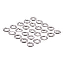 STAINLESS LOCK WASHERS M6-25PACK