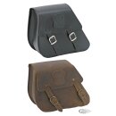 Texas Leather Dyna Swingarm bag w/brckt