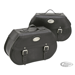 K-Drive leather saddlebag kit XL94-up