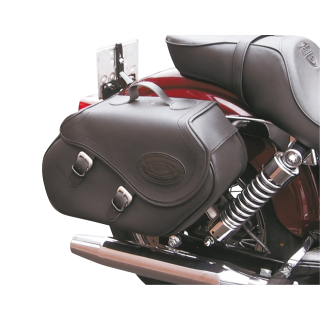K-Drive leather saddlebag kit FXD91-06