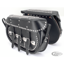 Kingsize saddlebag Softail mount B/Welt