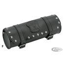 Texas Leather roll bag 3.2L, studded