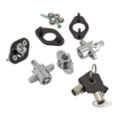 GZP Universal leather saddlebag lock kit