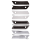 DIAMOND LATCH COVER FULL BLACK 14-up