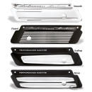 PM Latch covers Smooth chrome FLH/T93-13