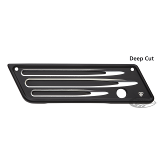 DC SDDLBG LATCH COVERS FLH/T14-UP BLACK